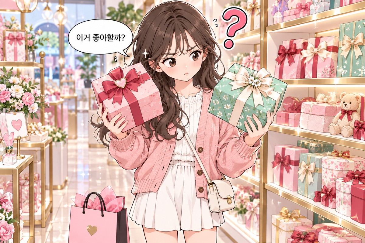선물 고르는 유형