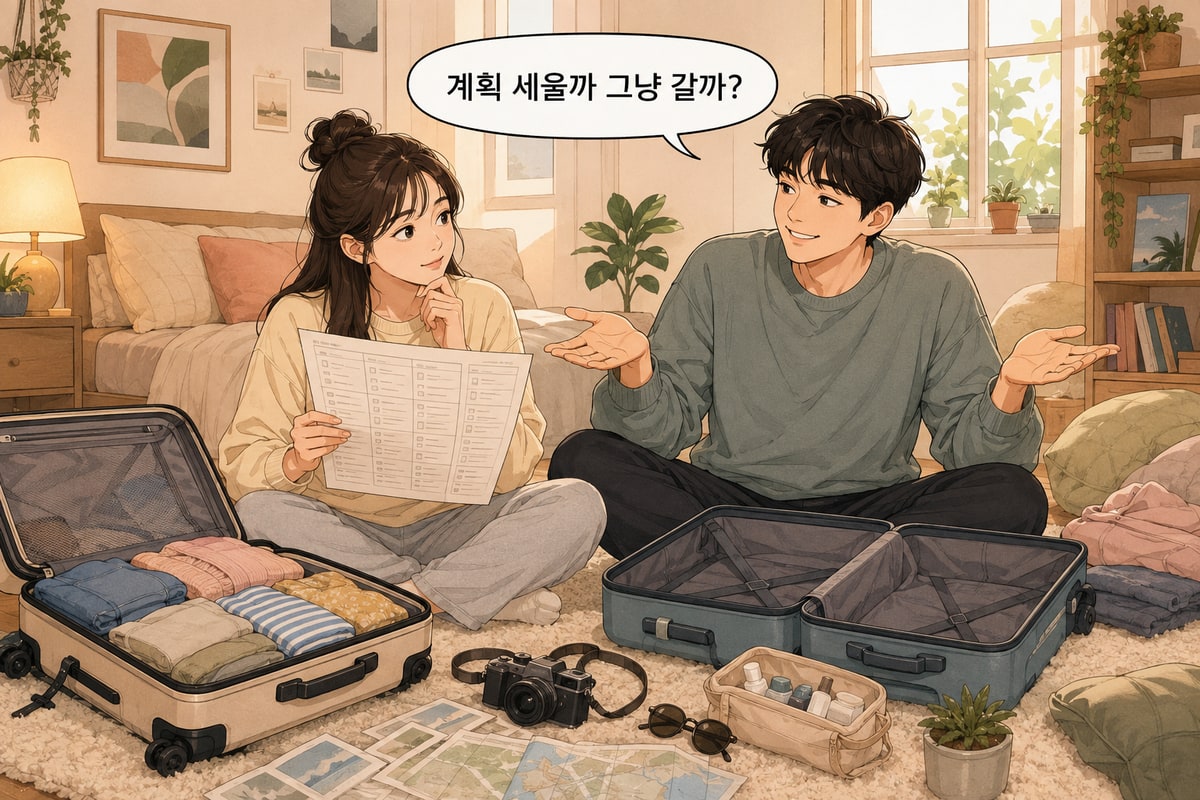 여행 스타일 테스트